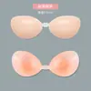 Sutiã de Silicone Roupa Íntima Invisível Seios Pequenos Vestido de Casamento Sutiã Espessado Copo Leve Duas Vezes Três-Dimensional Adesivo de Silicone para Seios