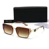 Nuevas Gafas de Sol Cuadradas de Moda Europea Americana para Mujer Gafas de Sol Retro con Doble Puente para Hombre Protección Solar para Exteriores 84026