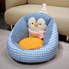 Desenho Animado Tatame de Chão Casa Quarto Sala de Estar Infantil Outono e Inverno Espessado Preguiçoso Sofá Pequeno Almofada Futon para Meninas