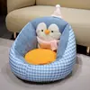 Desenho Animado Tatame de Chão Casa Quarto Sala de Estar Infantil Outono e Inverno Espessado Preguiçoso Sofá Pequeno Almofada Futon para Meninas