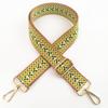 Nueva correa de hombro ancha bordada de 3,8 cm, ajustable, para bolso de mujer, bandolera, correa larga, correa de repuesto para bolso de jacquard.