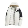Chaqueta Downstorm Tres en Uno para Mujer con Forro de Grafeno Set de Dos Piezas Impermeable Cortavientos Ropa de Senderismo y Montañismo para Hombre Estampado de Logo