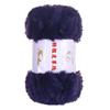 Hilo de piel gruesa, hilo de imitación de piel, gorro largo de lana de visón, bufanda tejida a mano, bolsa de material para manualidades tejida a mano