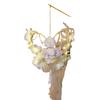 Linterna Antigua de Festival de Medio Otoño Hanfu Traje Antiguo Linterna Portátil Mariposa Luminosa Guofeng Accesorios para Fotos Venta al por Mayor Puesto Joyería