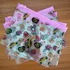 Saco com zíper de impressão colorida em PVC Bolsa de mão em PVC Saco de embalagem plástica em PVC Saco para joias em PVC Saco para cosméticos em PVC