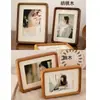 Marco de fotos de madera maciza con unión de mortaja y espiga de nogal negro con esquinas redondeadas para exhibición 6 7 8 10 pulgadas Marco de fotos para pareja para colgar en la pared fabricante venta al por mayor