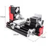 Herramientas de Máquina en Miniatura, Torno Multifuncional para Carpintería, Taladro, Mini Herramientas DIY con Envío Gratis