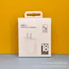 Cable de Datos para Teléfono Móvil Certificado 3C Cargador Pd Adecuado para Apple 18 14 15 16 17 Caja Blanca Pequeña Set de Carga Rápida