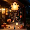 Sino de Vento de Halloween Fantasma Fofo e Prático da Amazon