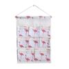 Estilo coreano grande simples porta de armazenamento pendurado saco de parede pendurado multi-camada guarda-roupa saco de armazenamento fábrica vendas diretas