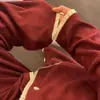 Pijama Térmico Dulce y Femenino con Borde de Encaje para Mujer, Nuevo Estilo Primavera y Otoño, Tallas Grandes, Forro Polar, Conjunto de Ropa de Casa Engrosado que se Puede Usar Afuera