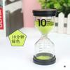 Ampulheta com Capa Preta 3/5/15/30/45 Minutos Funil de Tempo Promoção de Baixo Preço Atacado Desconto para Grande Quantidade