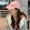 Gorra de béisbol estilo coreano con lazo, de secado rápido, transpirable, suave y de pato, ideal para el sol, ideal para mujeres.