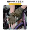 Guantes Tácticos para Hombre Zs003 Transfronterizos para Exteriores Antideslizantes Resistentes al Desgaste de Media Dedos para Fuerzas Especiales Entusiastas Militares Ciclismo Compatibles con Pantalla Táctil