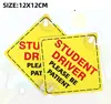 Ventosa Conductor Estudiante Por Favor Tenga Paciencia Coche Coche Pegatina Conductor Novato