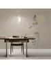 Nuevo estilo chino concepto artístico pintura a tinta bambú tela de pared sala de estar moderna fondo de TV papel tapiz estudio tela de pared dormitorio papel tapiz