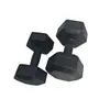 Halteres para Homens, Equipamento de Fitness para Casa, Kettlebells Femininos para Treinamento Muscular dos Braços, um Par de Halteres Hexagonais Revestidos de Borracha Conjunto para Estudantes