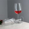 Copa de vino tinto de 450 ml, copa de vino de corte frío de vidrio al por mayor de fábrica, juego de copas de vino para restaurante y hogar