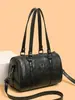Bolso Versátil Boston Vintage Modelo Nuevo 2026 Gran Capacidad Lujo Ligero Simple para Viajes Diarios Bolso de Mano de Cuero Suave Bolso Cruzado