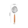Colador pequeño de acero inoxidable 304 con mango de madera estilo japonés para leche de soya, jugo, colador de té, tamiz para harina, herramienta para hornear