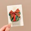 Chifres de Rena de Natal Transfronteiriços Decoração de Árvore Pequena Presilha de Cabelo de Natal Pelúcia Fofa Adereço de Cabeça para Festa de Feriado Acessórios de Cabelo para Meninas