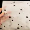 Ins vento estrelas Sydney papel rosa papel de cópia ouro rosa papel de embrulho papel de seda translúcido papel de forro atacado
