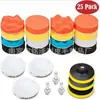 Set de pulido con esponja para encerado de belleza de coche de 3 pulgadas, suministro profesional, esponja de pulido, rueda de pulido, juego de 22 piezas