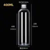Botellas Transparentes Personalizadas al por Mayor de 30 50 100 ml para Mascotas para Aceites Esenciales, Medicamentos para Peces, Botellas Dispensadoras Delgadas con Tapas de Aluminio, Botellas de Plástico