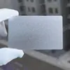 Folha de Alumínio Metal Colorida Marcação a Laser Cartão de Visita Gravação Material de Depuração Máquina a Laser de Fibra Espessura 0,21 Ouro