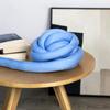 Manta de Lã Tricotada, Não Solta Fiapos, Cama para Gato de Estimação Tricotada à Mão, Almofada, Cobertor para Berço de Bebê, Grade Anti-Colisão, Tricotado à Mão