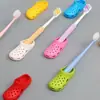 Zueco Lindo Más Vendido Portacepillos de Dientes Estante de Pared sin Taladro para Baño Estante para Cepillos de Dientes Organizador de Cepillos de Dientes
