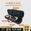 Estuche para Violín Glina GH3 Doble Hombro Un Hombro Ligero Resistente a la Presión Medidor de Humedad Termómetro Extraíble