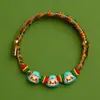 Pulseira de Corda Colorida do Festival do Barco Dragão Corda Vermelha Tecida à Mão Infantil Bebê Pequeno Zongzi Corda de Mão Presente de Lote Festival de Maio