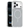 Adequado para Capa de Celular Iphone17 Cor Original Transparente Sucção Magnética Apple 15Promax Nova Criativa 16 Capa Protetora