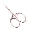 Pinzas pequeñas para pelo de nariz de punta tijeras de belleza ceja belleza maquillaje recortador de pestañas acero inoxidable manual no daña la cavidad nasal lavable