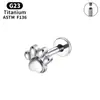 Pendientes de Garra de Gato Tridimensionales de Moda Transfronterizos, Uñas de Labios, Uñas de Hélice Auricular, Joyería Corporal Piercing Estilo Dulce y Fresco Sexy al por Mayor