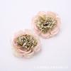 8cm Cabeça de Flor de Peônia Simulação Peônia Artesanato DIY Acessórios para Headwear Roupas Decoração de Casamento
