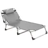 Cama Dobrável Multifuncional para Lazer ao Ar Livre Descanso de Escritório Sem Instalação Pode Sentar Pode Deitar Cama de Acampamento Cadeira de Cochilo Cama