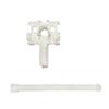 Fornecimento direto de fábrica acessórios de cortina vertical acessórios de cortina Rod cordão combinando peça de distância de 78mm (POM)