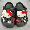 Acessórios DIY Transfronteiriços para Sapatos Crocs: Pingentes de Sapato Gato Tomate, Gato Vermelho Fofo Original Nicho Doce Cool Decorações de Sapato