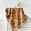 Bufanda de Imitación Cachemir Nueva para Otoño e Invierno Moda Femenina Versátil Retro Tendencia Shawl Bufanda con Estampado de Leopardo Transfronteriza Europea y Americana Otoño e Invierno