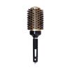 Peine rodillo dorado nuevo transfronterizo, peine de tubo de aluminio cerámico de alta temperatura, peine para peinar cabello rizado con púa, fabricantes de peines de peluquería
