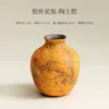 Vaso de cerâmica estilo antigo, perfeito para flores secas, uma peça decorativa para salas de estar e casas, adequado para plantas hidropônicas, um vaso de cerâmica