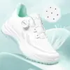 Zapatos de Golf de Verano Pgm para Mujer, Cordones de Perilla Transpirables, Zapatos Antideslizantes que Aumentan la Altura para Mujer, Zapatos Deportivos para Mujer