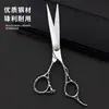 Conjunto Profissional de Tesouras de Cabeleireiro 6 polegadas Aço Inoxidável 6Cr Tesouras Retas e Tesouras Desbastadoras Ferramentas de Corte de Cabelo Fabricante