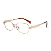 Óculos ultraleves de titânio puro 98763 femininos gatinho armação grande 57 estilo retro old money leitor pode ser equipado com lentes BX7001 moderno