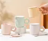 Taza de Cerámica con Esmalte de Color Degradado Estilo Ins Youli de Aspecto Atractivo Taza Creativa Taza de Café Regalo para Eventos Al por Mayor
