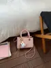 Bolsa Transversal de Luxo para Mulheres, Novo Modelo Primavera 2026, Super Popular para o Trabalho, Pequena Bolsa de Ombro Estilosa, Bolsa Quadrada Pequena