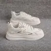 Zapatos de verano para hombre KYD-916, nuevas zapatillas de malla transpirable, zapatos de lona, zapatillas blancas versátiles, zapatillas deportivas de suela gruesa, zapatillas de moda