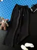 Pantalones deportivos casuales de punto a juego para niños y padres, primavera y otoño, corte holgado, caída suave, estilizan, versátiles, modernos 2834